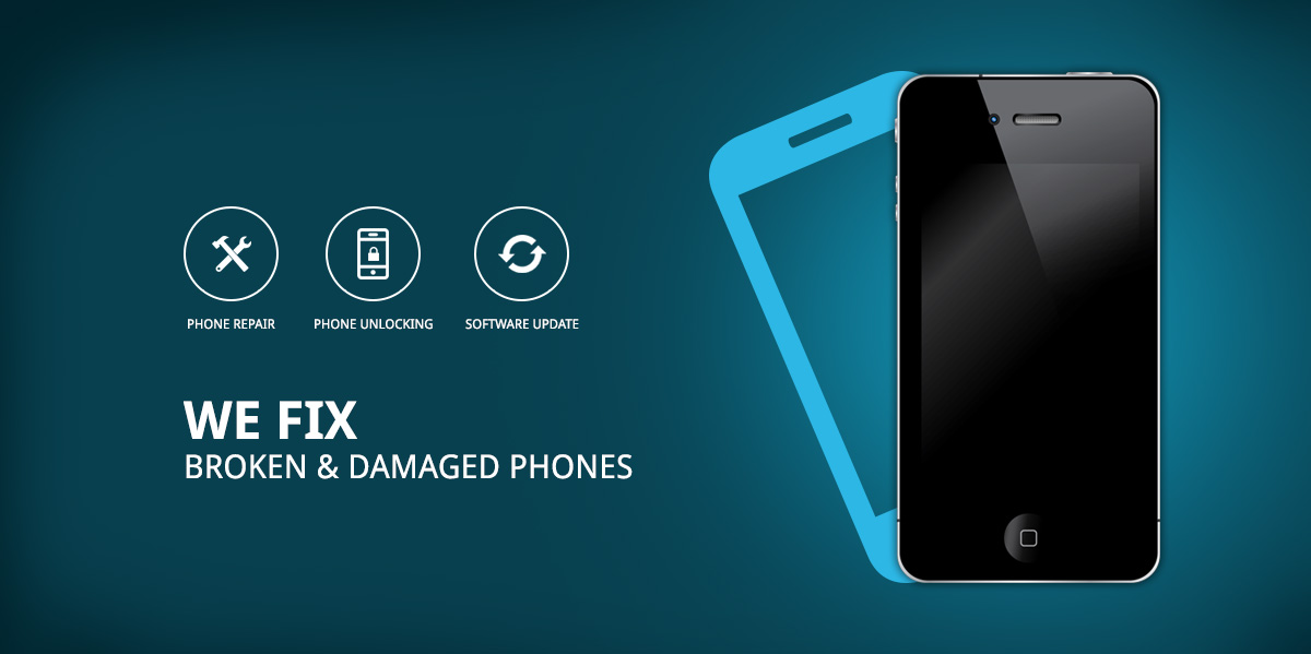 We fix broken & damaged phones